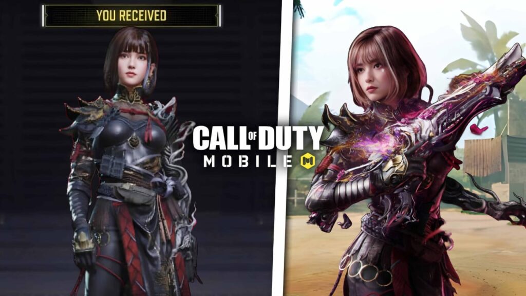 codm character & gun